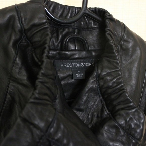 🔥 🆕Genuine Leather Moto Vest - Picture 5 of 7
